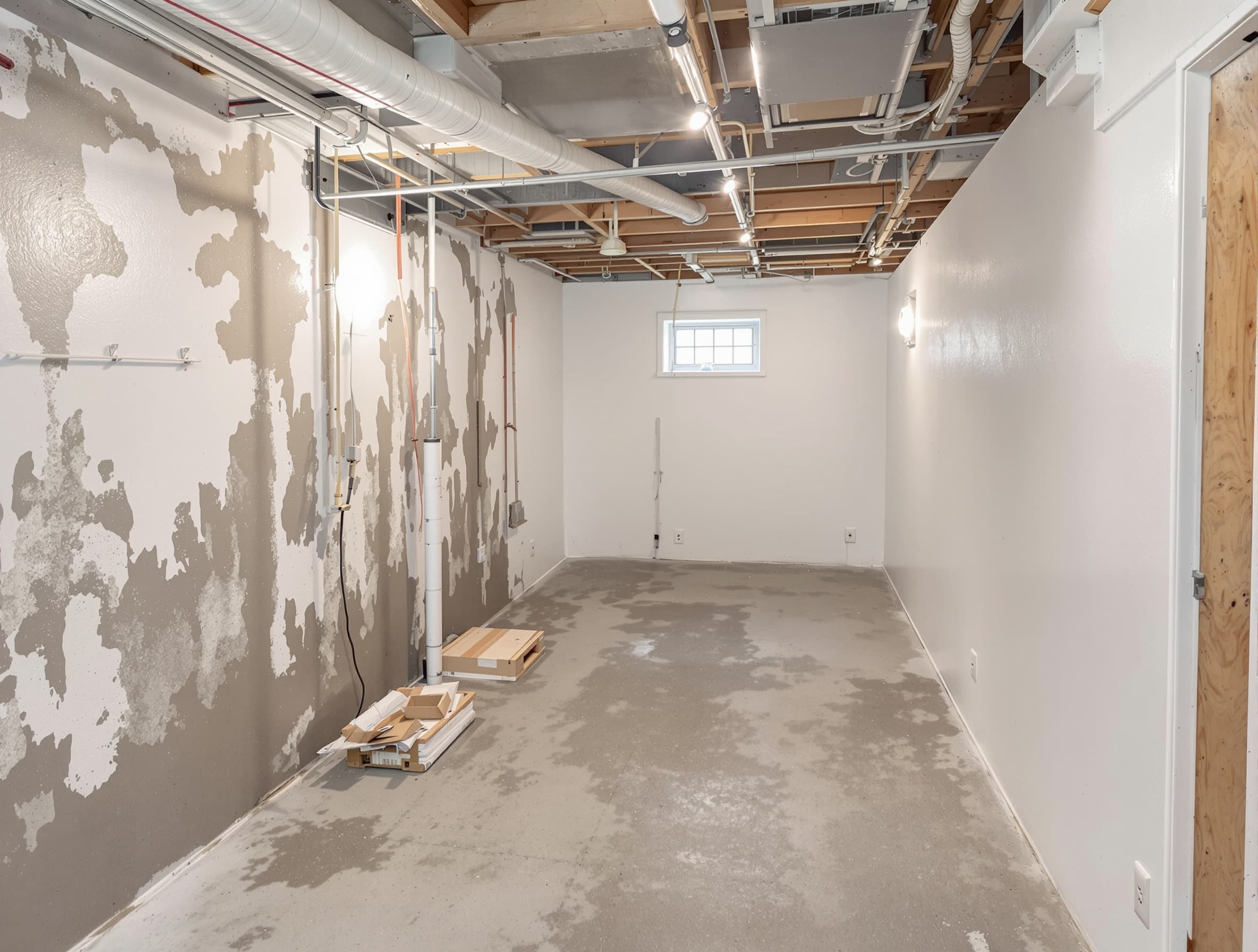 Basement post-clearance